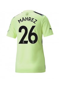 Manchester City Riyad Mahrez #26 Voetbaltruitje 3e tenue Dames 2022-23 Korte Mouw